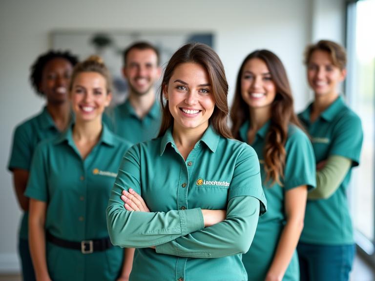 Équipe professionnelle LuneVerte Cleaning Lyon