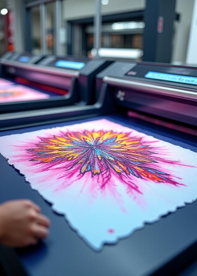 Impresión digital textil en colaboración artística