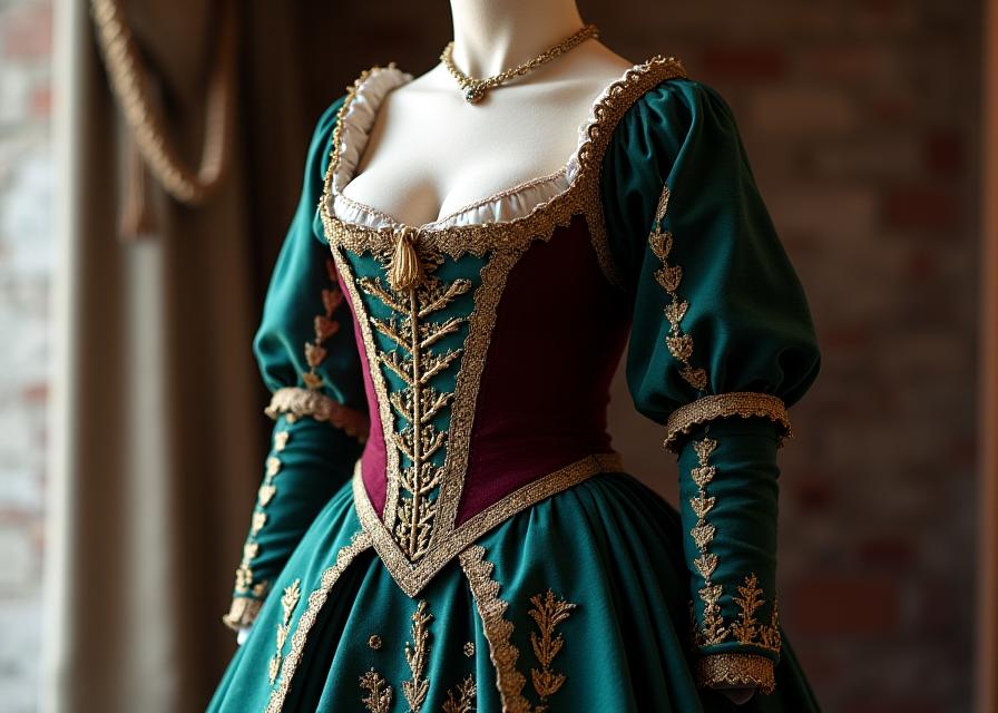 Recreación de vestuario medieval